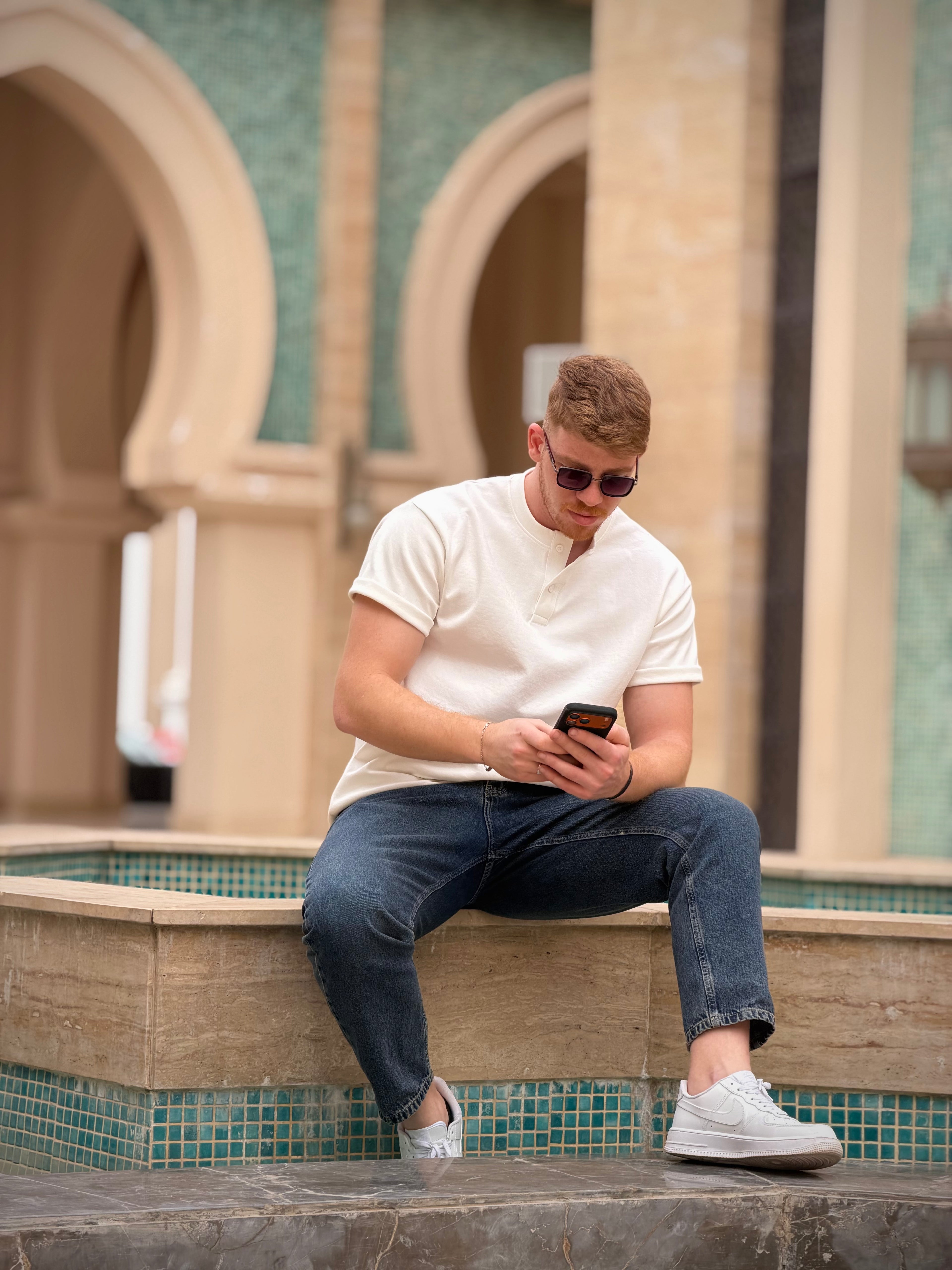 Short Sleeve Henley